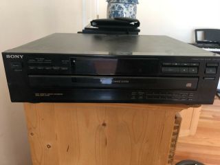 Sony Cdp - C365 Vintage 5 Disc Cd Player