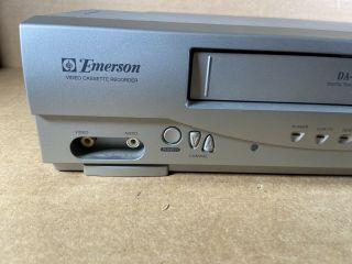 VTG Emerson EWV404 19 Micron DA 4 Head VCR VHS Player - - No Remote 2