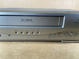VTG Emerson EWV404 19 Micron DA 4 Head VCR VHS Player - - No Remote 3