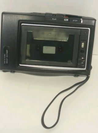 Vintage Panasonic Rq - 332s Mini Handheld Portable Cassette Tape Recorder
