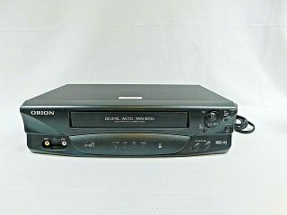 Orion Vr213 Vhs Vcr Tape Recording Player No Remote.  Fantastic