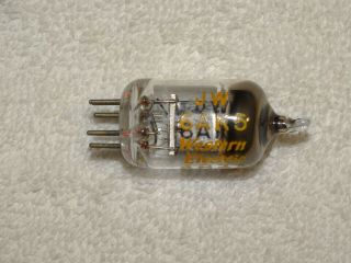 1 - Western Electric JW - 6AK5/403A Tube D - Getter Strong Mil Spec (4 avail) 3