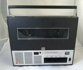 Vintage Panasonic Rq - 156s Reel To Reel Solid State Tape Recorder