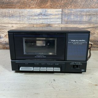Vintage Realistic Scp - 30 Stereo Cassette Tape Player G8