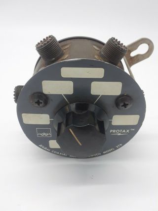 Waters 5 Position Protax Coaxial Antenna Selector Switch Model 376