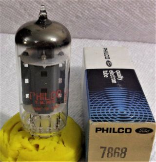 Philco 7868 Vacuum Tube - Professionally In - Orig.  Box