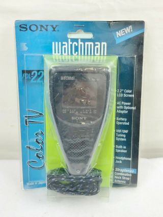 1994 Sony Watchman Fdl - 22 - 2.  2 " Color Lcd Screen - Brand