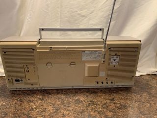 Montgomery Ward Portable TV - AM/FM Stereo Cassette Recorder 3998 3