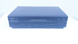 Sharp Vc - A560u 4 - Head Hq Vhs Vcr Video Cassette Recorder