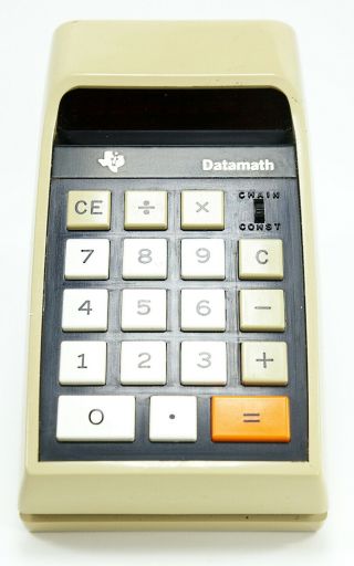 Vintage Datamath Calculator Texas Instruments TI - 2500 2