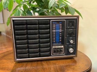 Vintage Retro Ge General Electric Am/fm/afc Radio Model No.  7 - 4150a