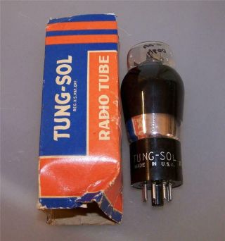 1 Vintage Nos Tung Sol 6v6g Tube - - 6v6gt