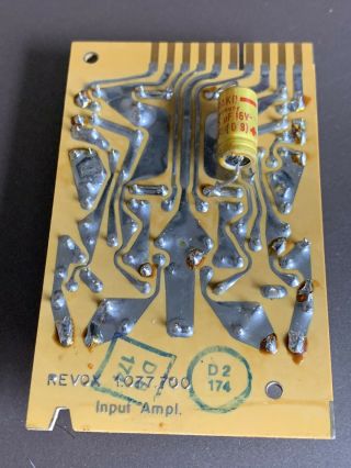 REVOX A77 Part Out - Input Ampl Board 2