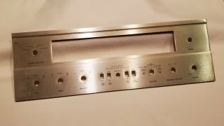 Vintage Fisher 500c/500 - C Tube Receiver Faceplate W/all Lettering