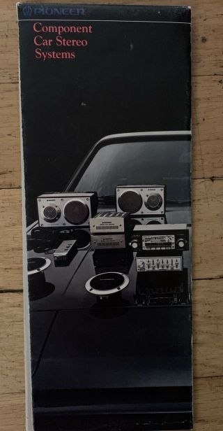 1980 Pioneer Car Stereo Full Line Brochure Vintage Audio Hifi Gm120 Ts695 Kex - 20