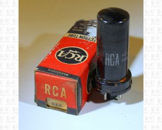 Rca 5z4 Vacuum Tube Made In Usa Nos,  Box