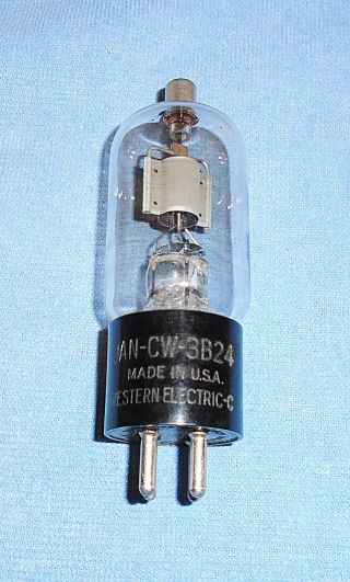 1 Nos Western Electric Jan Cw 3b24 Vacuum Tube - 1930 