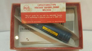 Capacitor Type Slip On Voltage Divider Probe Rca Wg - 354a Fits Wg - 300b