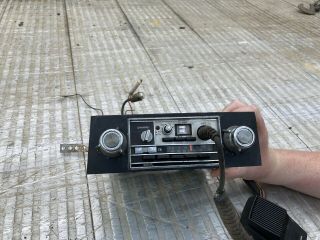 Vintage Alpine Car Stereo With Cb Radio