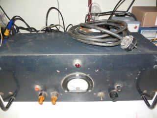 Vintage Old Tube Power Supply 500v Partially.