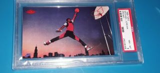 Psa (8) 1985 Nike Michael Jordan Promo Nm - Mt