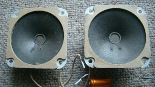 Vintage Tweeters From Rca Orthophonic Stereo,  One Pair Matching No 