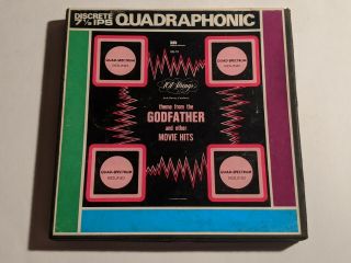 Godfather - Film Soundtrack - 7 Inch Reel Classic Theme Song Quadraphonic