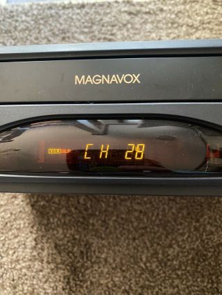 Magnavox Vcr Video Cassette Recorder Vhs Player Vru240 A,  No Remote