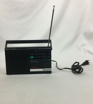 Panasonic Rf - 542 Am/fm Radio Portable Hand Held Battery Or A/c