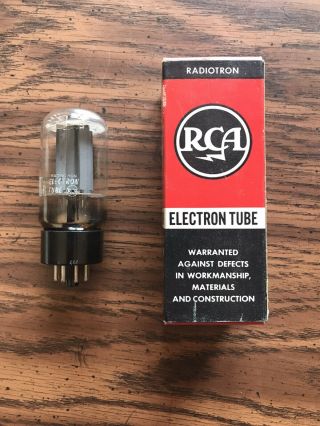 Vintage Radiotron Rca Electron Tube 6l6 Gb W/open Box