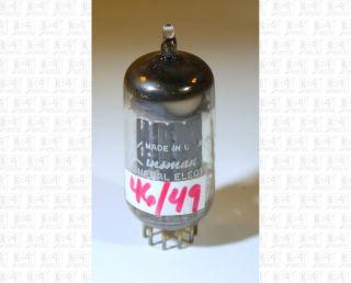Kinsman By Ge 12ax7 Vacuum Tube Made In Usa Good D Getter