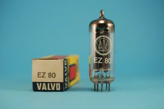 Valvo Ez80 6v4 Nos Nib Full - Wave Rectifier Power Supply Tube Valve