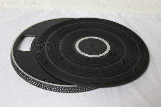 Platter And Mat For Technics Sl - 23 Turntable
