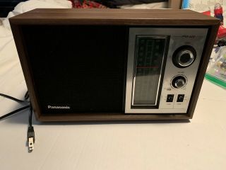 Vintage Panasonic Am/fm Radio Model Re 6286