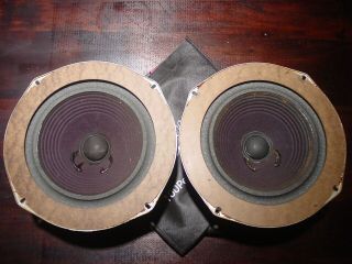 Vintage Advent The Loudspeaker 12 " Woofer Drivers Pair Only Henry Kloss