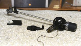 Tonearm And Weight From Dual 1229 Turntable