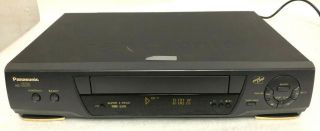 Panasonic Ag - 1320p Vcr Video Cassette Recorder Vhs Player 4 Head Hifi -