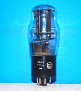 5V4G VT - 206 - A RCA JAN amplifier audio radio vacuum tube valve ST shape rectifier 2