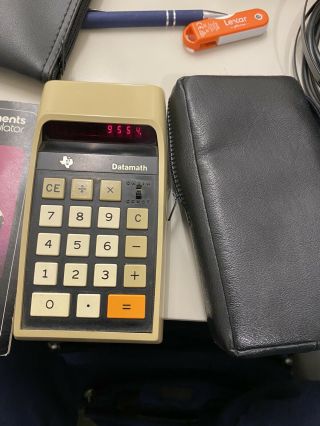 Datamath Calculator Texas Instruments Ti - 2500 Version 3