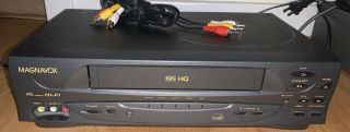 Magnavox Vrt242at22 Vhs Player Hq Recorder 4 - Head -