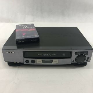 Hitachi Vt - Fx6404a Video Cassette Player Recorder Vcr No Remote