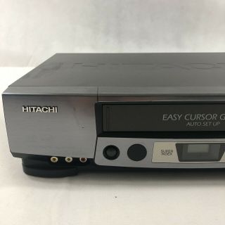 Hitachi VT - FX6404A Video Cassette Player Recorder VCR No Remote 2
