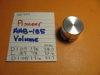Pioneer Aab - 185 Volume Knob Sx - 790 Sx - 890 Sx - 780 Sx - 880