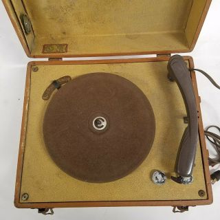 Vintage Capitol Travel Case Record Player 2