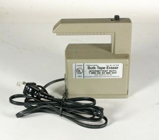 Vintage Realistic Bulk Tape Eraser Radio Shack Model 44 - 232
