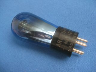 Arcturus 27 Tube Tests Nos Blue Globe Engraved Etched Base 127
