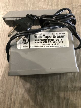 Realistic Bulk Tape Eraser Model 44 - 232