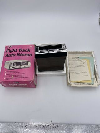 Vintage Kraco 8 Track Car Stereo Tape Player Model Ks - 48