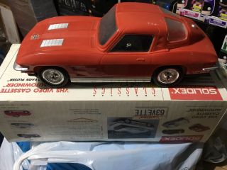 Vintage 1963 Chevy " Little Red " Corvette Vhs Video Tape Cassette Rewinder