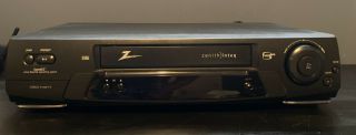 Zennith Vcr Vhs Video Player/recorder Iqvb423 - 4 - Head Model - &